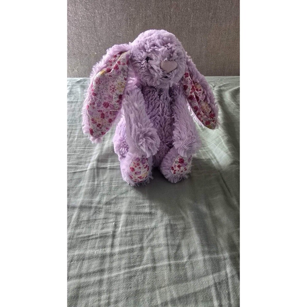 Rare Retired Jellycat Blossom Jasmine Bunny Rabbit Plush Purple